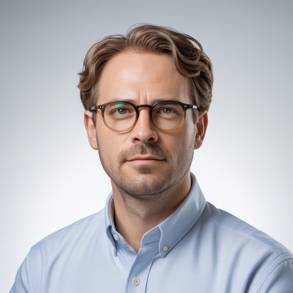 James Mitchell - Head of AI Research at SalesPilot AI (AI-generated portrait)